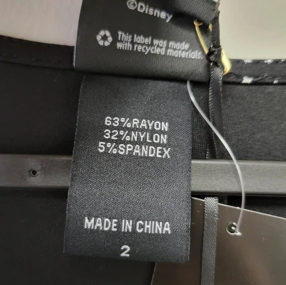 Torrid Disney Minnie Mouse high low Skater dress Black 2X